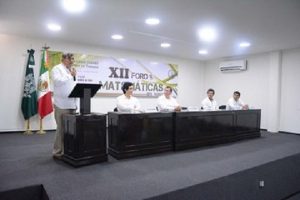 Inauguran en la UJAT el Décimo Segundo Foro de Matemáticas del Sureste