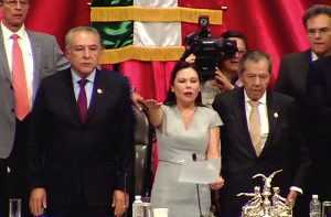 Laura Rojas es la presidenta de la Cámara de Diputados