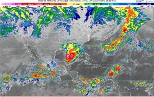 Lluvias intensas se pronostican para Nayarit, Jalisco, Colima, Michoacán, Guerrero Veracruz y Puebla