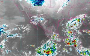 Se pronostican lluvias muy fuertes con descargas eléctricas en el Estado de México, Ciudad de México, Oaxaca y Chiapas