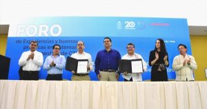 Inaugura Guillermo Narváez Osorio Foro en materia de ciencia, tecnología e innovación en Tabasco