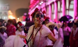 Primer gran desfile de catrinas Xalapa 2019