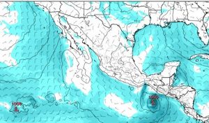 Prevén formación de ciclón tropical en Golfo de Tehuantepec y baja presión en Golfo de México