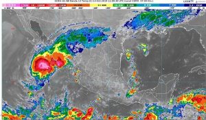 El Frente Frío Número 4 ocasionará, en las próximas horas, lluvias intensas en Tamaulipas, Puebla y Veracruz