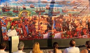 En dos meses colocarían mural de los 500 años en Veracruz