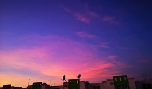 Los colores del cielo en Veracruz