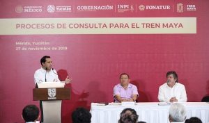 El Tren Maya potencializará la dinámica económica de Yucatán: Gobernador Mauricio Vila Dosal