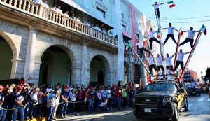 Alistan preparativos para el desfile con motivo del 109 aniversario del inicio de la Revolución Social Mexicana