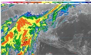Se prevén lluvias de muy fuertes a intensas en Baja California Sur, Sonora, Durango y Sinaloa