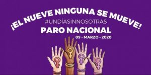 «Un día sin nosotras», convocan a paro nacional por violencia contra las mujeres