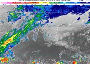 Se pronostican lluvias puntuales intensas en regiones de Chiapas, Oaxaca y Veracruz