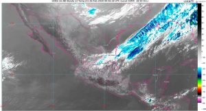 El Frente Frío No. 41 generará lluvias muy fuertes en Puebla y Veracruz, y evento de Norte intenso en el Golfo de México