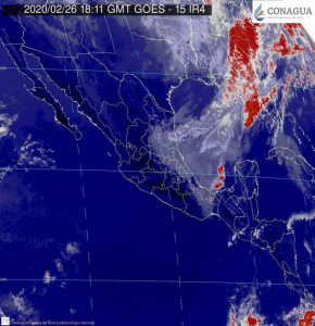 En las próximas horas, se pronostican lluvias intensas en regiones de Chiapas, Tabasco, Veracruz y Yucatán