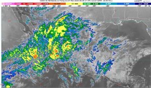 Se prevén lluvias muy fuertes en Quintana Roo y fuertes en Campeche, Chiapas, Oaxaca, Tabasco y Veracruz