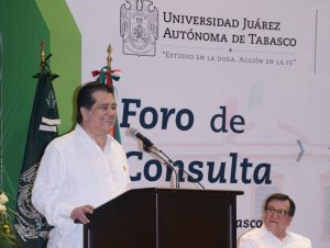 Se acabaron las recomendaciones y entrada a la UJAT sin merecimiento: Guillermo Narvaez Osorio