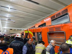 Choque de dos trenes del Metro en CDMX deja 41 heridos y un muerto