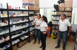 Garantiza Laura Fernández atención en los dispensarios médicos en Puerto Morelos