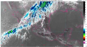 Se estiman lluvias con descargas eléctricas y posible caída de granizo en Hidalgo, Puebla, Querétaro,m, Tamaulipas y Veracruz