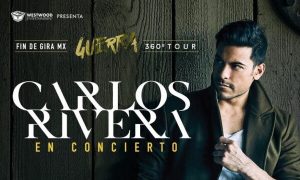 Carlos Rivera pospone el cierre de su «Guerra Tour», será en septiembre