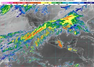 Se pronostican lluvias fuertes en Chiapas, Coahuila, Nuevo León, Oaxaca, Puebla, San Luis Potosí, Tamaulipas, Tlaxcala y Veracruz