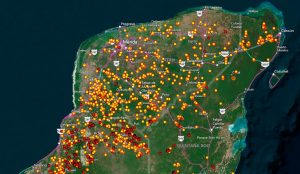 Monitorea NASA incendios de la Península de Yucatán; es temporada crítica