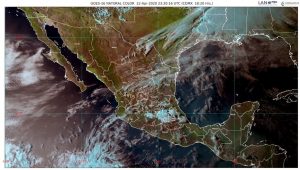 Lluvias y posibles granizadas se prevén en la Ciudad de México, el Estado de México, Hidalgo, Puebla, Tlaxcala y el centro de Veracruz
