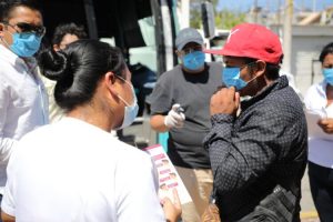 Trabajadores vuelven a sus estados por pandemia con apoyo municipal de Solidaridad: Laura Beristain