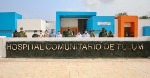 Supervisa el gobernador Carlos Joaquín la reconversión del Hospital Comunitario de Tulum para pacientes que padecen de covid-19