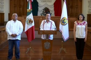 Ordena gobernador de Verácruz aplicación de filtros de acceso y cierre parcial de calles en Puerto de Veracruz, Boca del Río y Poza Rica