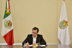 Gobernador de Veracruz da seguimiento a operativos de seguridad y Potrección Civil