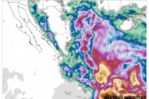 Se forma Depresión Tropical DOS-E en el Pacífico; ocasionará temporal lluvioso en Veracruz