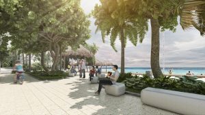 Modernización en la Quinta Avenida y Parque Fundadores reactivarán economía: Laura Beristain