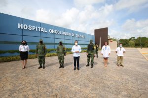 Entró en operaciones el Hospital del INSABI Covid-19 Número 27 en las instalaciones del Hospital de Especialidades Oncológicas de Chetumal