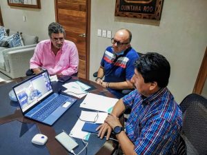 Arribarán embarcaciones sargaceras de la Secretaría de Marina a Tulum: Víctor Mas