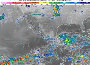 Se pronostican lluvias puntuales torrenciales en el sur de Veracruz e intensas en Chiapas y Oaxaca