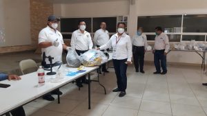 Respaldo total a los agremaidos al SUTSET con kits para protegerse del Coronavirus: René Ovando Olan