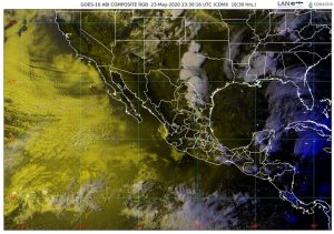 Se prevén lluvias muy fuertes en Campeche, Chiapas, Quintana Roo y Yucatán