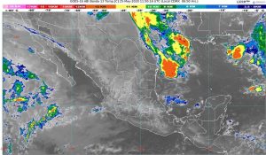 Onda Tropical Número 1 ocasionará lluvias muy fuertes en Yucatán, Campeche, Tabasco, Chiapas y Quintana Roo