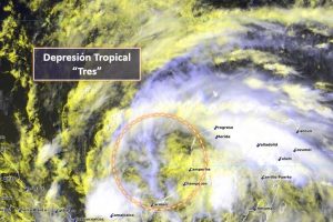 Se forma la depresión tropical 3 en el Golfo de México; prevén lluvias para Veracruz