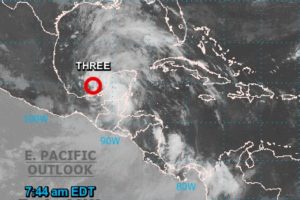 Depresión Tropical número 3 podría evolucionar a Tormenta Tropical Cristóbal en el Golfo de México