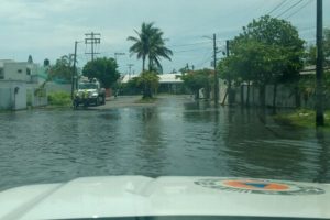 Reportan afectaciones en 7 municipios de Veracruz por lluvia fuerte y norte: PC