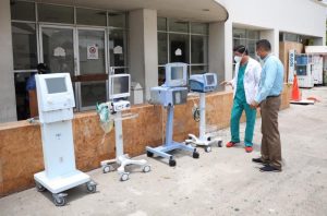 El Gobierno del Estado de Yucatán sigue dotando de equipamiento médico a hospitales públicos para brindar atención adecuada a pacientes con Coronavirus