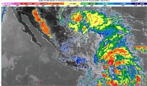 Los remanentes de Amanda ocasionarán lluvias torrenciales en Campeche, Chiapas, Oaxaca, Tabasco y Veracruz