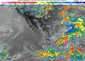 La tormenta tropical Cristobal mantendrá el temporal de lluvias sobre la Península de Yucatán, el oriente y el sureste de México