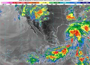 Cristobal mantendrá el temporal de lluvias, de torrenciales a extraordinarias, en la Península de Yucatán y el sureste de México
