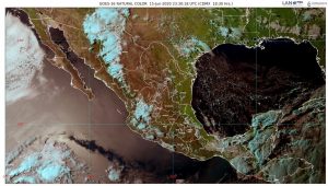 Se pronostican lluvias muy fuertes con descargas eléctricas en Chiapas, Guerrero, Oaxaca y Tabasco