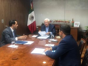 Solicita Vila a la SADER del gobierno federal apoyo para el campo yucateco