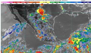 Se mantiene el pronóstico de lluvias intensas en Chiapas,  Puebla, Oaxaca y Veracruz
