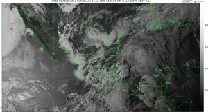 Lluvias intensas y posibles granizadas se prevén en estados del noreste, occidente, oriente, sur y sureste de México