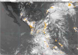 Se pronostican lluvias intensas en Chiapas, Guerrero, Michoacán, Oaxaca, Puebla, Tamaulipas y Veracruz
